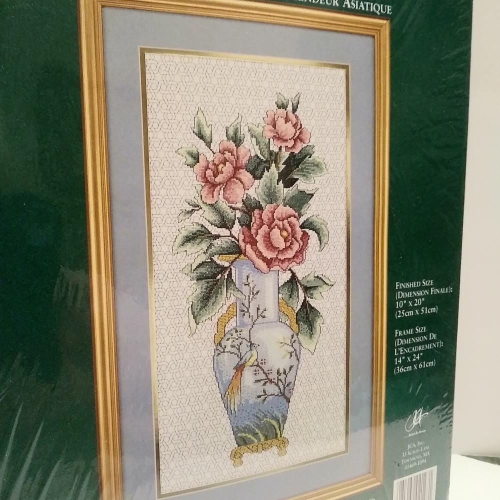 Asian Splendor Counted CrossStitch kit - Picture 4 of 6